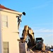 Continued building demolition in Fort McCoy’s 1600 block makes way for more transformation by construction