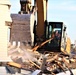 Continued building demolition in Fort McCoy’s 1600 block makes way for more transformation by construction