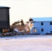 Continued building demolition in Fort McCoy’s 1600 block makes way for more transformation by construction