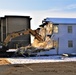 Continued building demolition in Fort McCoy’s 1600 block makes way for more transformation by construction