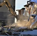 Continued building demolition in Fort McCoy’s 1600 block makes way for more transformation by construction