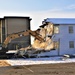 Continued building demolition in Fort McCoy’s 1600 block makes way for more transformation by construction