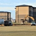 Continued building demolition in Fort McCoy’s 1600 block makes way for more transformation by construction