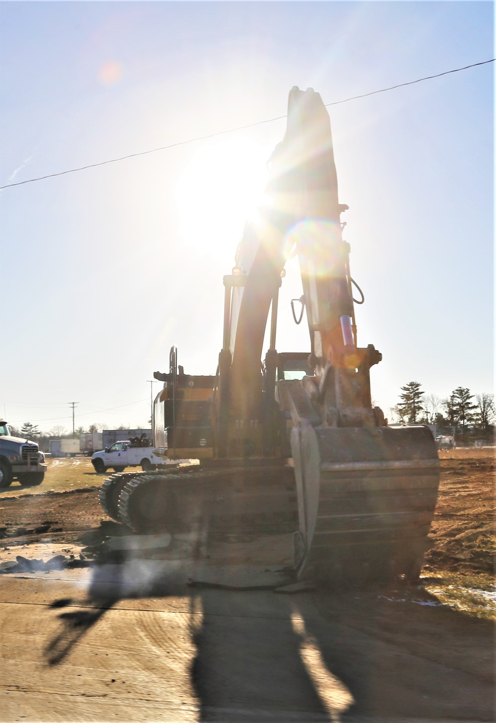 Continued building demolition in Fort McCoy’s 1600 block makes way for more transformation by construction