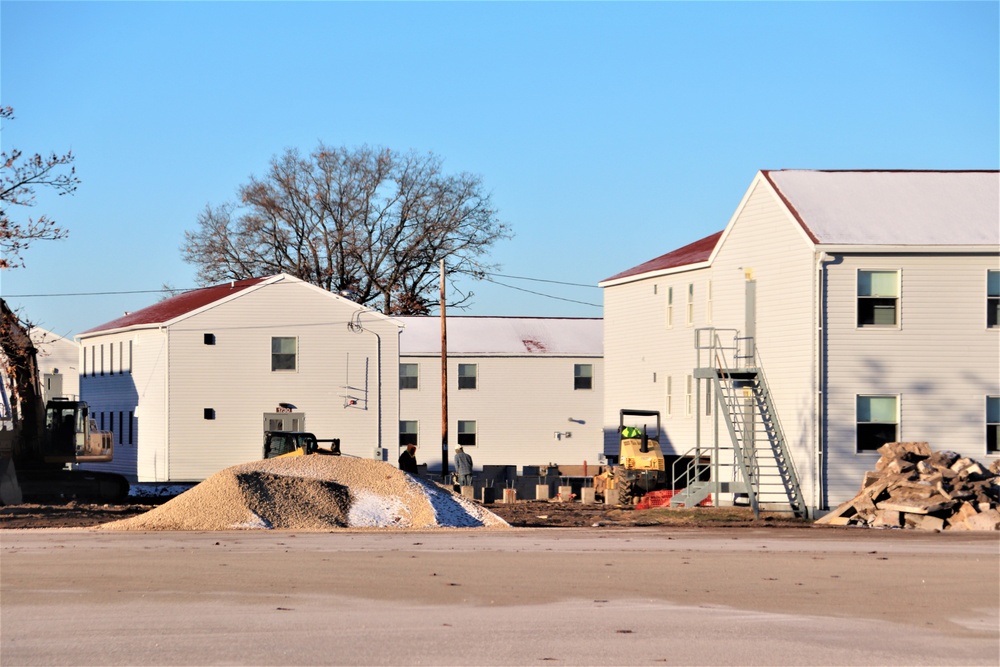 Work to finish reset for relocated World War II-era barracks continues at Fort McCoy