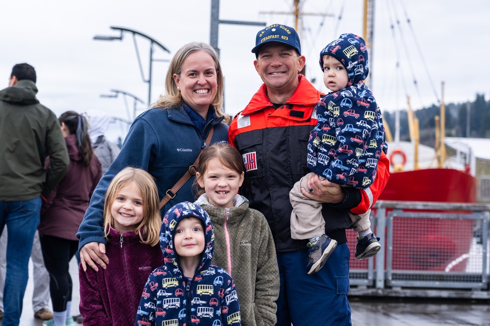 Coast Guard Cutter Steadfast returns to homeport in Astoria, Oregon