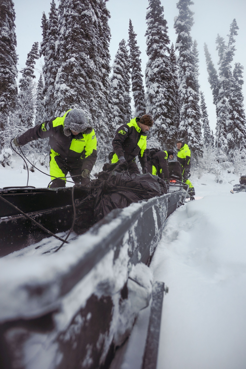 U.S. Marines Spread Cheer with Toys for Tots in Alaska