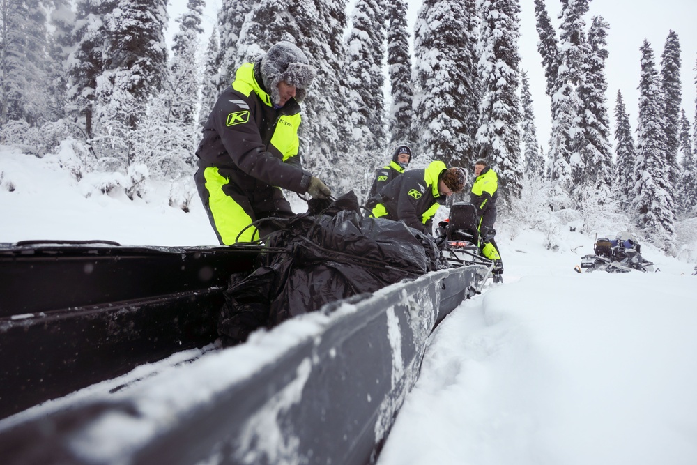 U.S. Marines Spread Cheer with Toys for Tots in Alaska