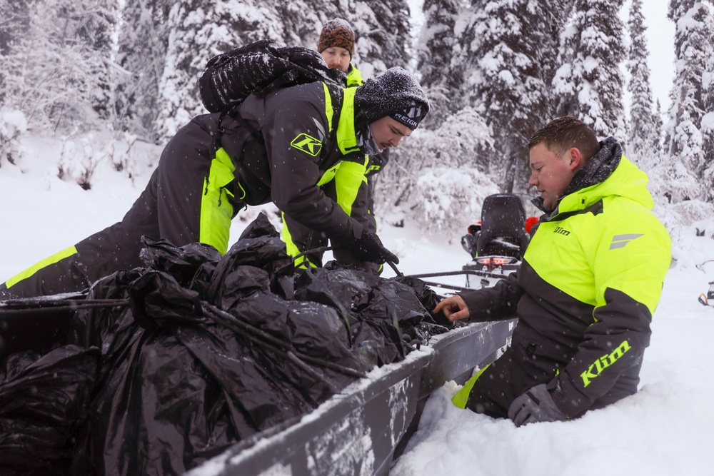 U.S. Marines Spread Cheer with Toys for Tots in Alaska