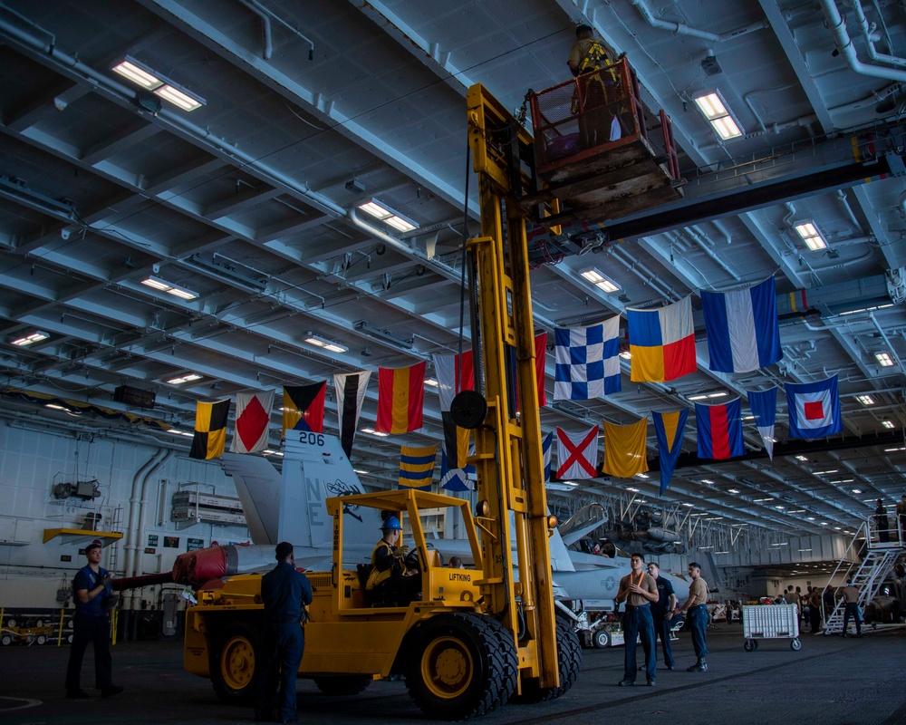 DVIDS - Images - Sailors Hang Flags Aboard USS Carl Vinson (CVN 70 ...