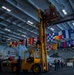 Sailors Hang Flags Aboard USS Carl Vinson (CVN 70)