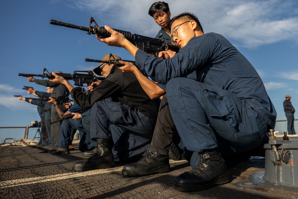 USS Laboon (DDG 58) Conducts Daily Operations the Mediterranean Sea