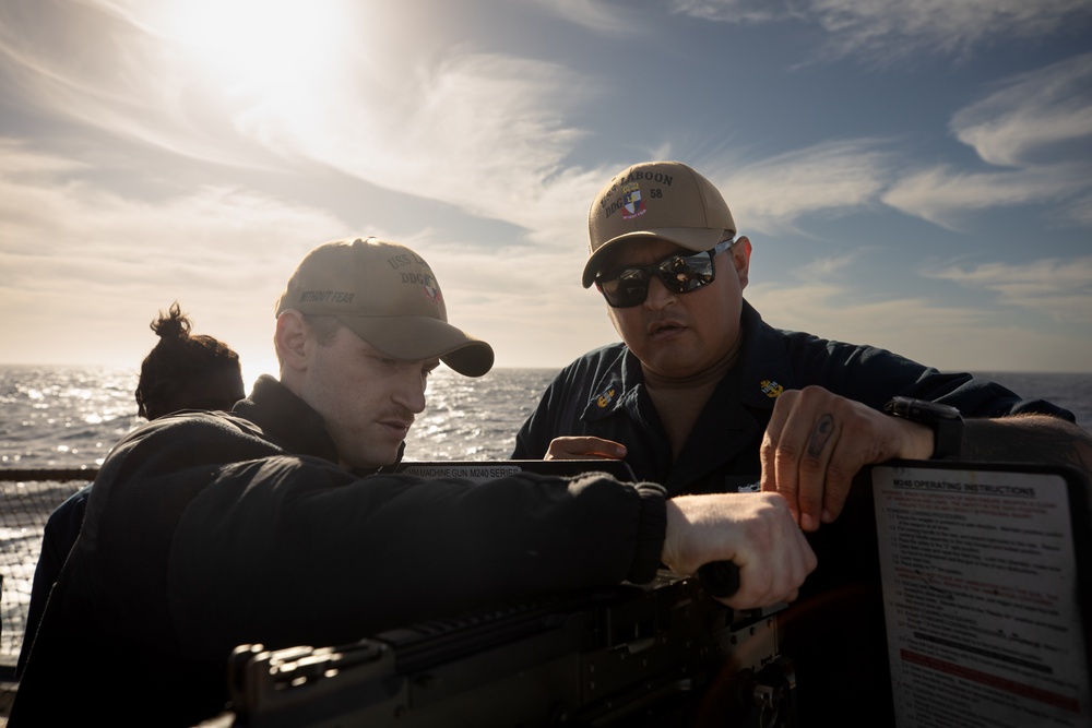 USS Laboon (DDG 58) Conducts Daily Operations in the Mediterranean Sea