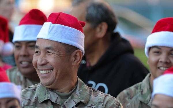 Service members take children shopping for "Heroes and Helpers" holiday event