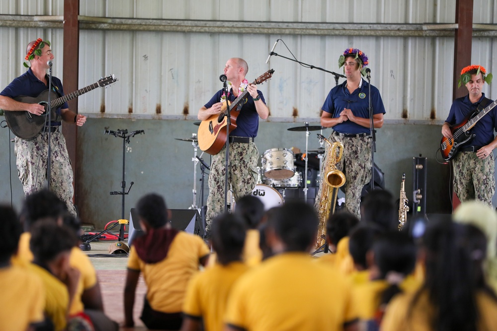 Pacific Partnership 2024-1: Sekere Elementary Concert