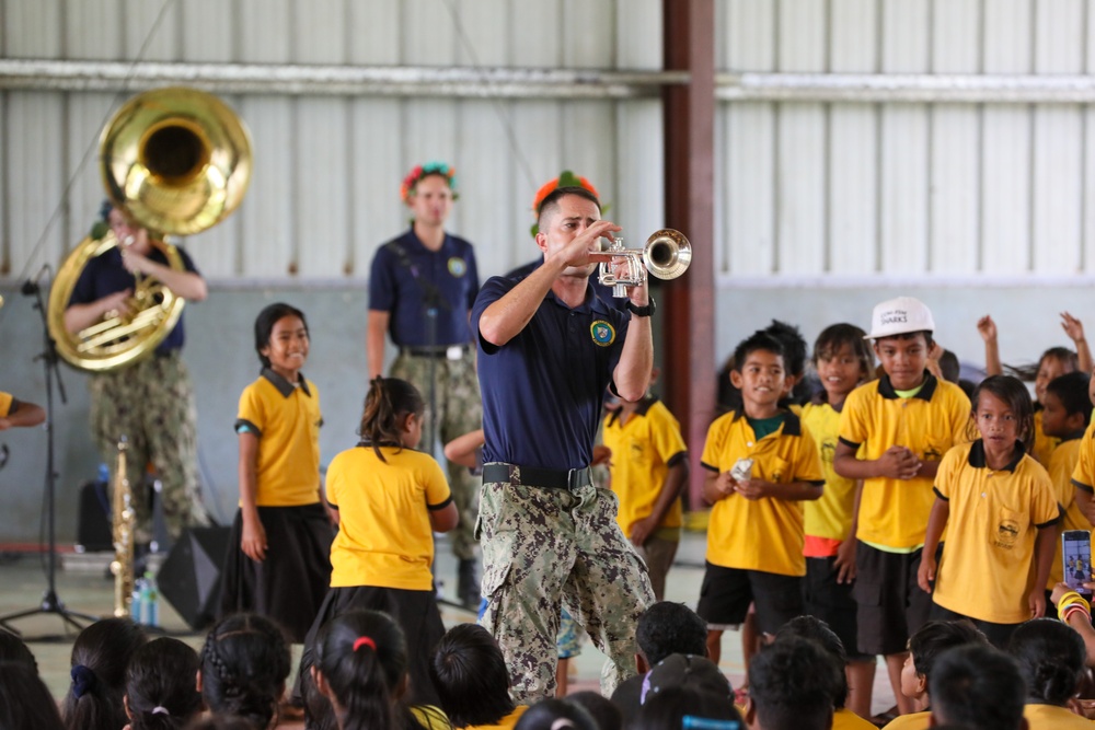 Pacific Partnership 2024-1: Sekere Elementary Concert