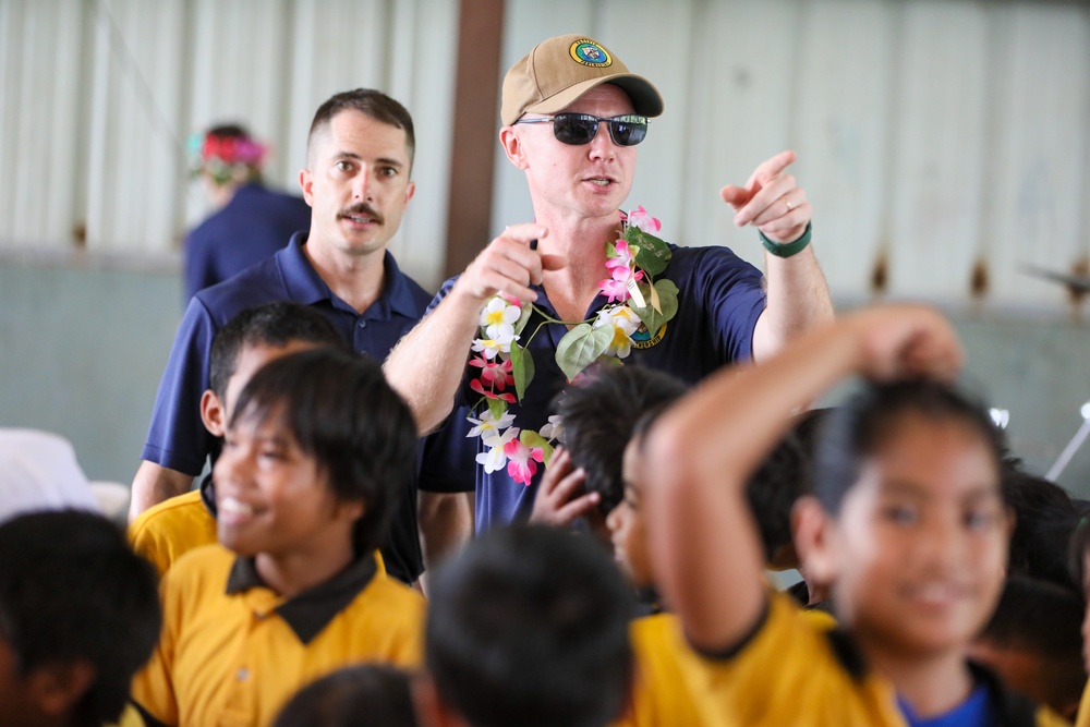 Pacific Partnership 2024-1: Sekere Elementary Concert