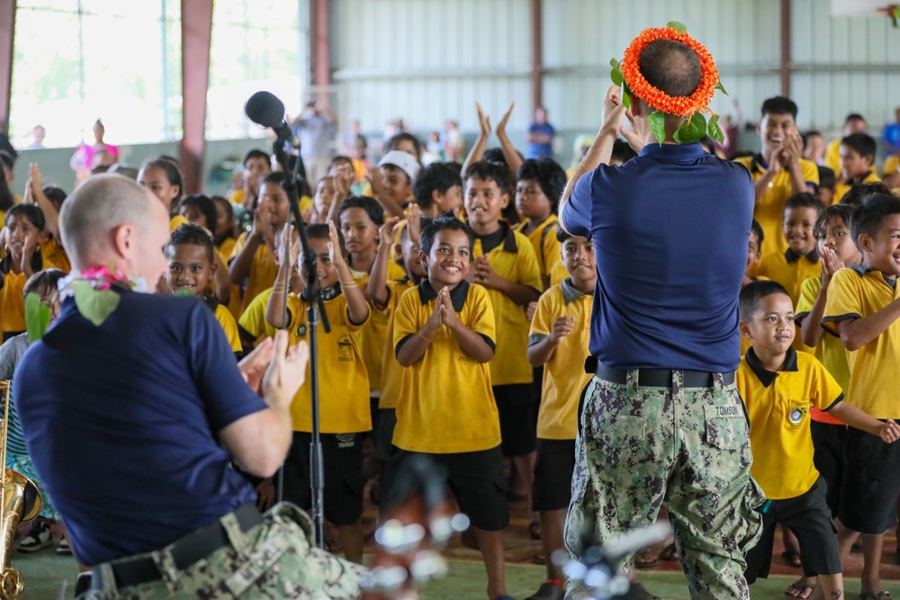 Pacific Partnership 2024-1: Sekere Elementary Concert