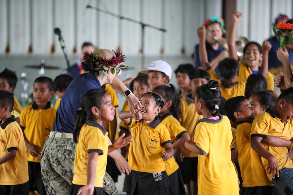 Pacific Partnership 2024-1: Sekere Elementary Concert