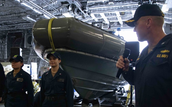 USS Mobile (LCS 26) ESWS Pinning