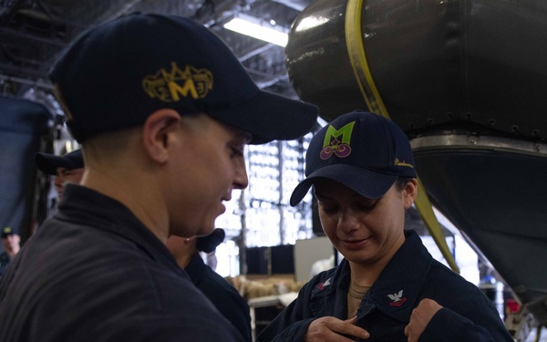 USS Mobile (LCS 26) ESWS Pinning