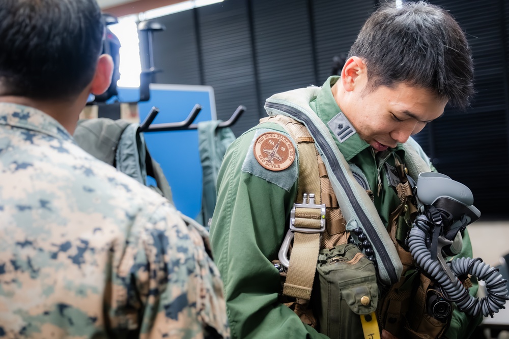 NATR: JASDF service members observe U.S. expeditionary operations