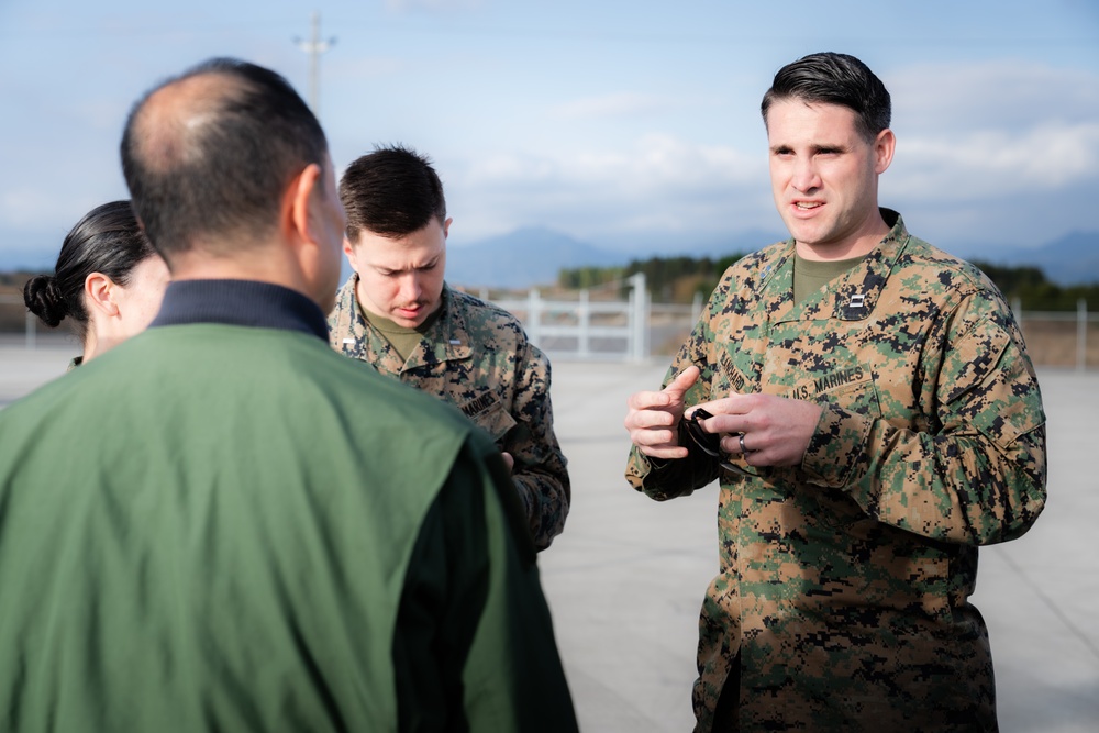 NATR: JASDF service members observe U.S. expeditionary operations