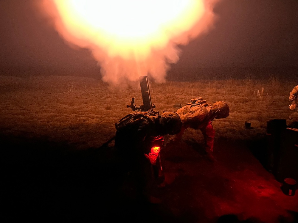 6-8 Cavalry Mortar Training