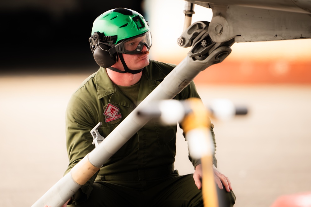 NATR: VMFA-232 conducts flight operations at Nyutabaru Air Base