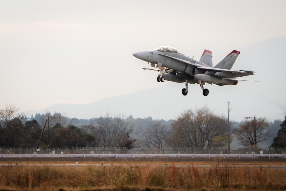 NATR: VMFA-232 conducts flight operations at Nyutabaru Air Base