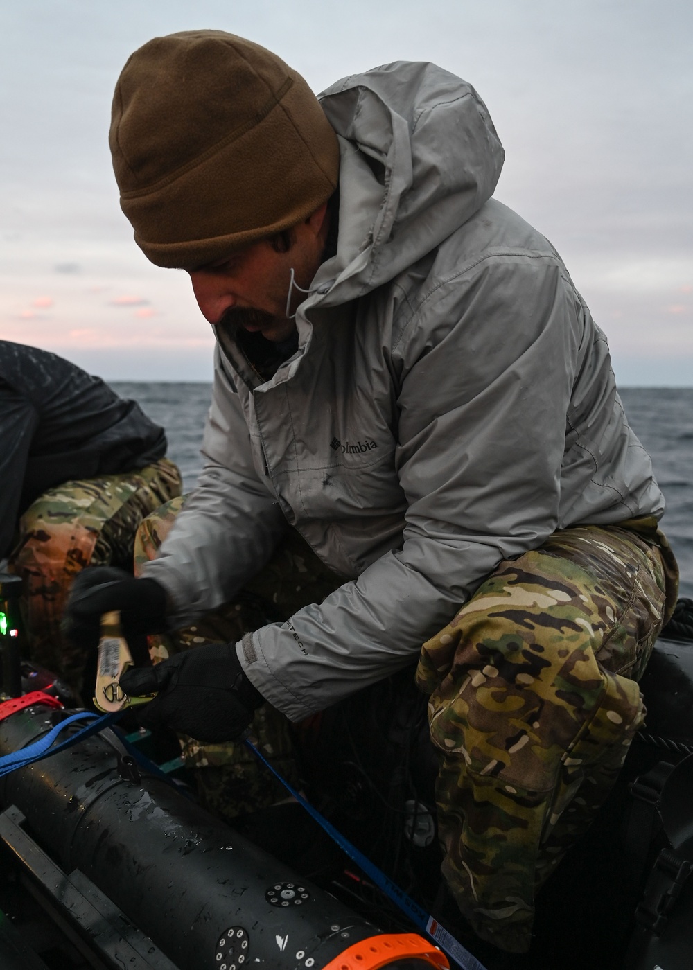 Joint Operations Center Yakushima Island Conducts Osprey Recovery Operations