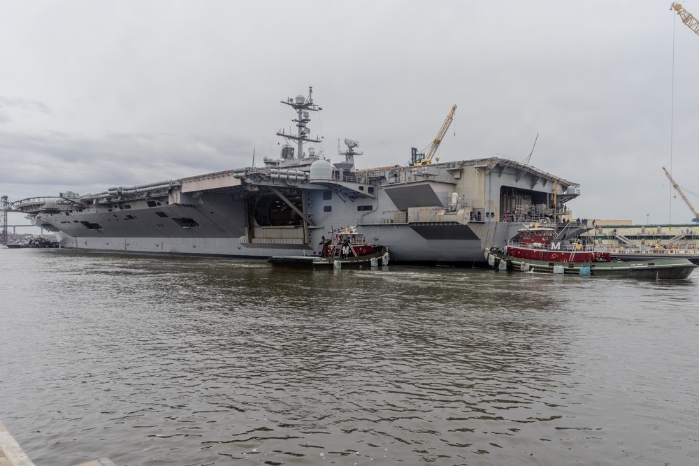 USS Harry S. Truman returns to Naval Station Norfolk