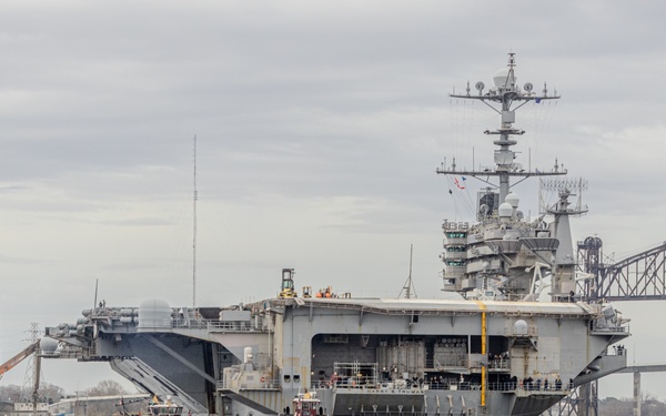 Norfolk Naval Shipyard completes USS Harry S. Truman’s Planned Incremental Availability