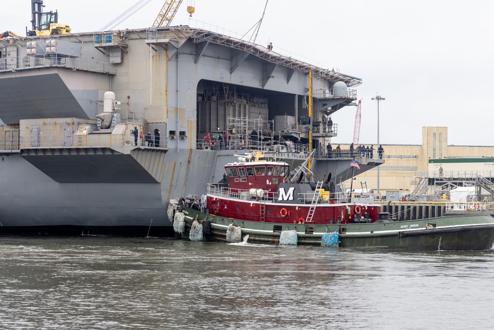 USS Harry S. Truman returns to Naval Station Norfolk