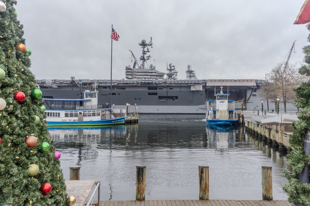 USS Harry S. Truman returns to Naval Station Norfolk