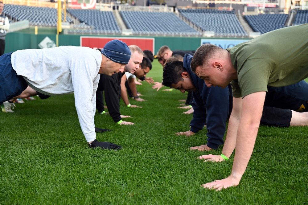 JBAB members attend HIIT at Nationals Park