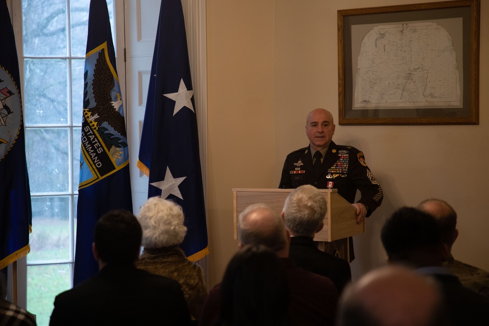 Command Sgt. Maj. Benjamin Jones Retirement Ceremony