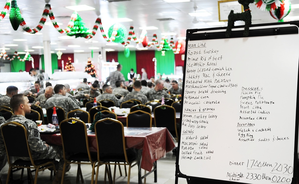 Christmas at Forward Operating Base Loyalty