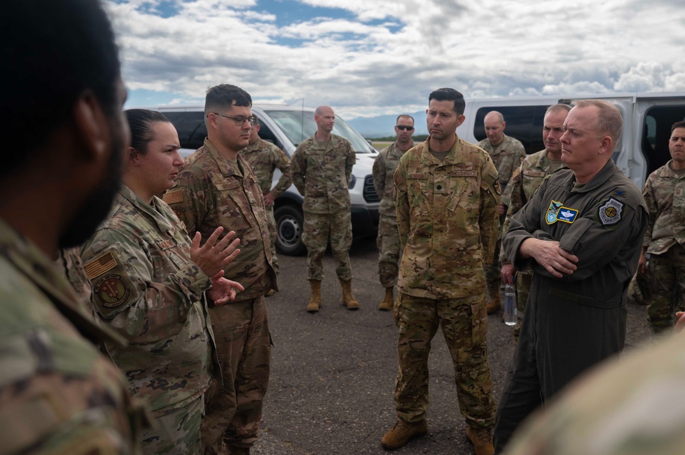 12th Air Force Deputy Commander visits Soto Cano Air Base