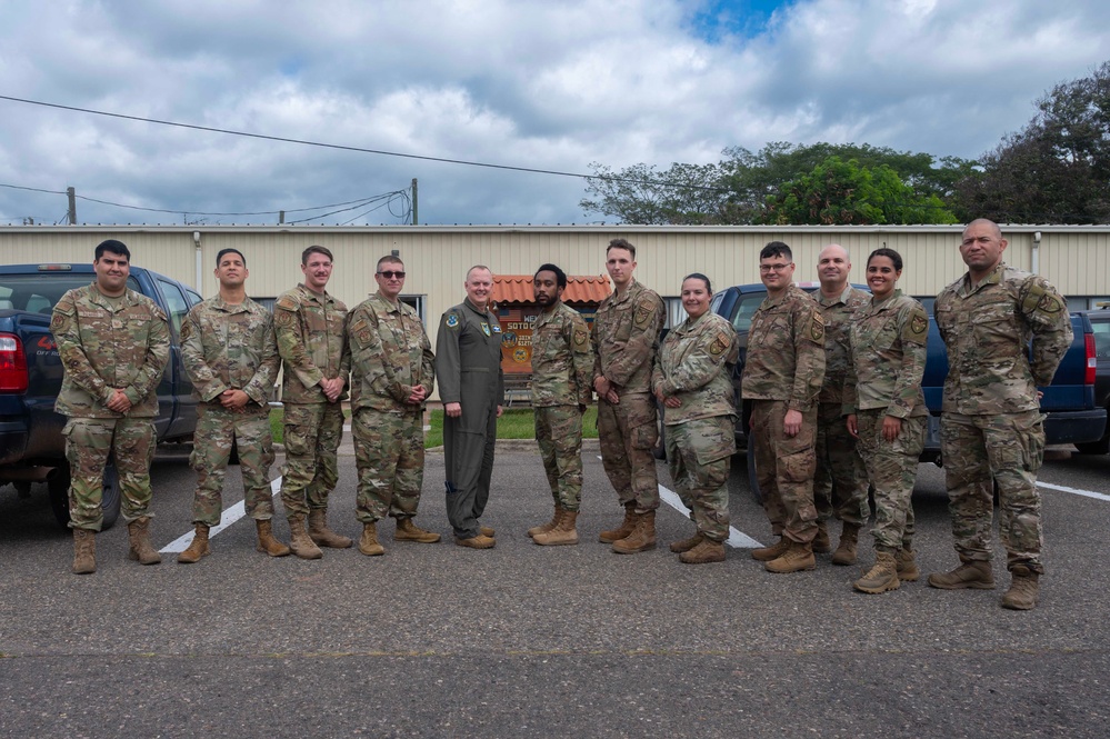 12th Air Force Deputy Commander visits Soto Cano Air Base