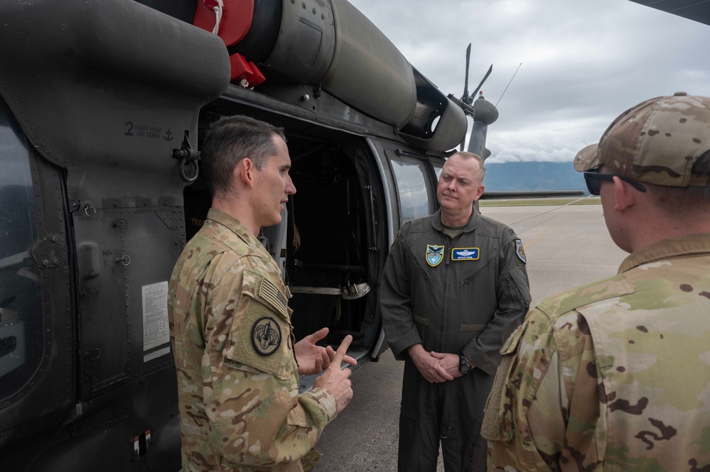 12th Air Force Deputy Commander visits Soto Cano Air Base