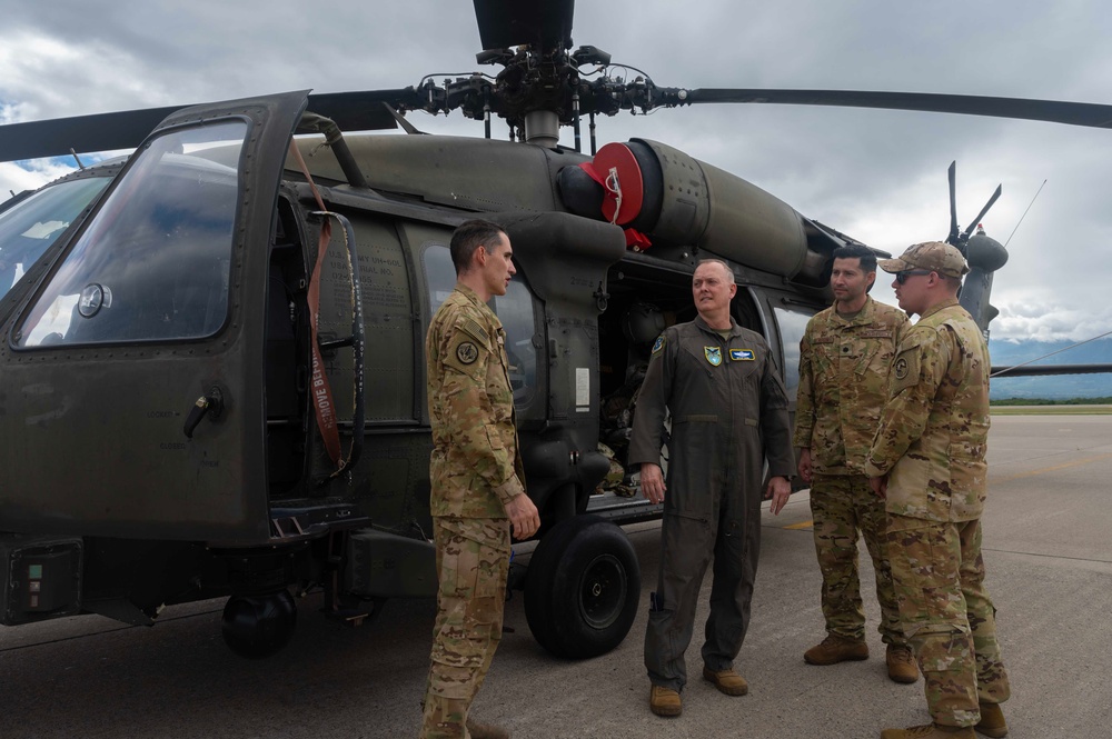 12th Air Force Deputy Commander visits Soto Cano Air Base