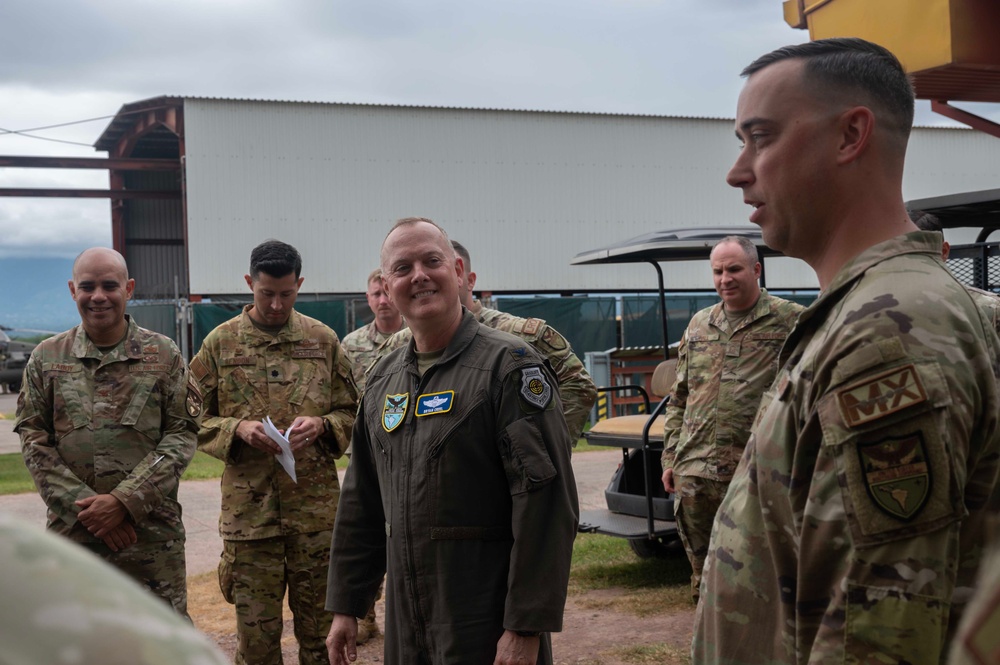 12th Air Force Deputy Commander visits Soto Cano Air Base