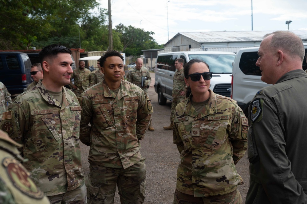 12th Air Force Deputy Commander visits Soto Cano Air Base