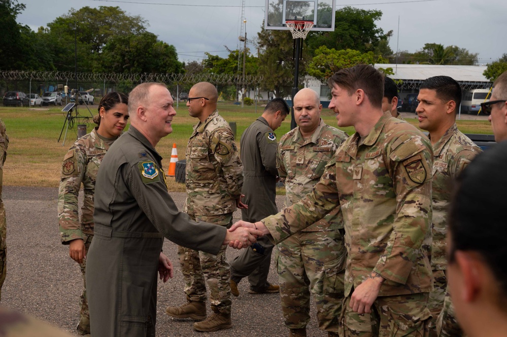 12th Air Force Deputy Commander visits Soto Cano Air Base