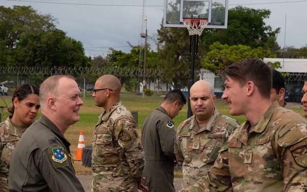 12th Air Force Deputy Commander visits Soto Cano Air Base