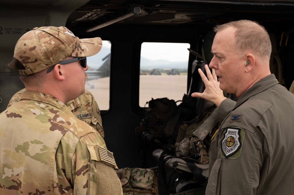 12th Air Force Deputy Commander visits Soto Cano Air Base