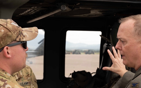 12th Air Force Deputy Commander visits Soto Cano Air Base
