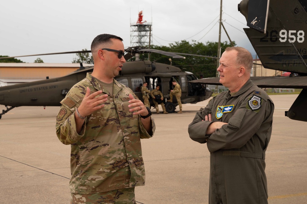 12th Air Force Deputy Commander visits Soto Cano Air Base