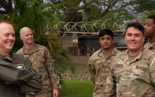 12th Air Force Deputy Commander visits Soto Cano Air Base